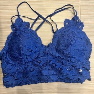 Anemone Blue Lace Bralette